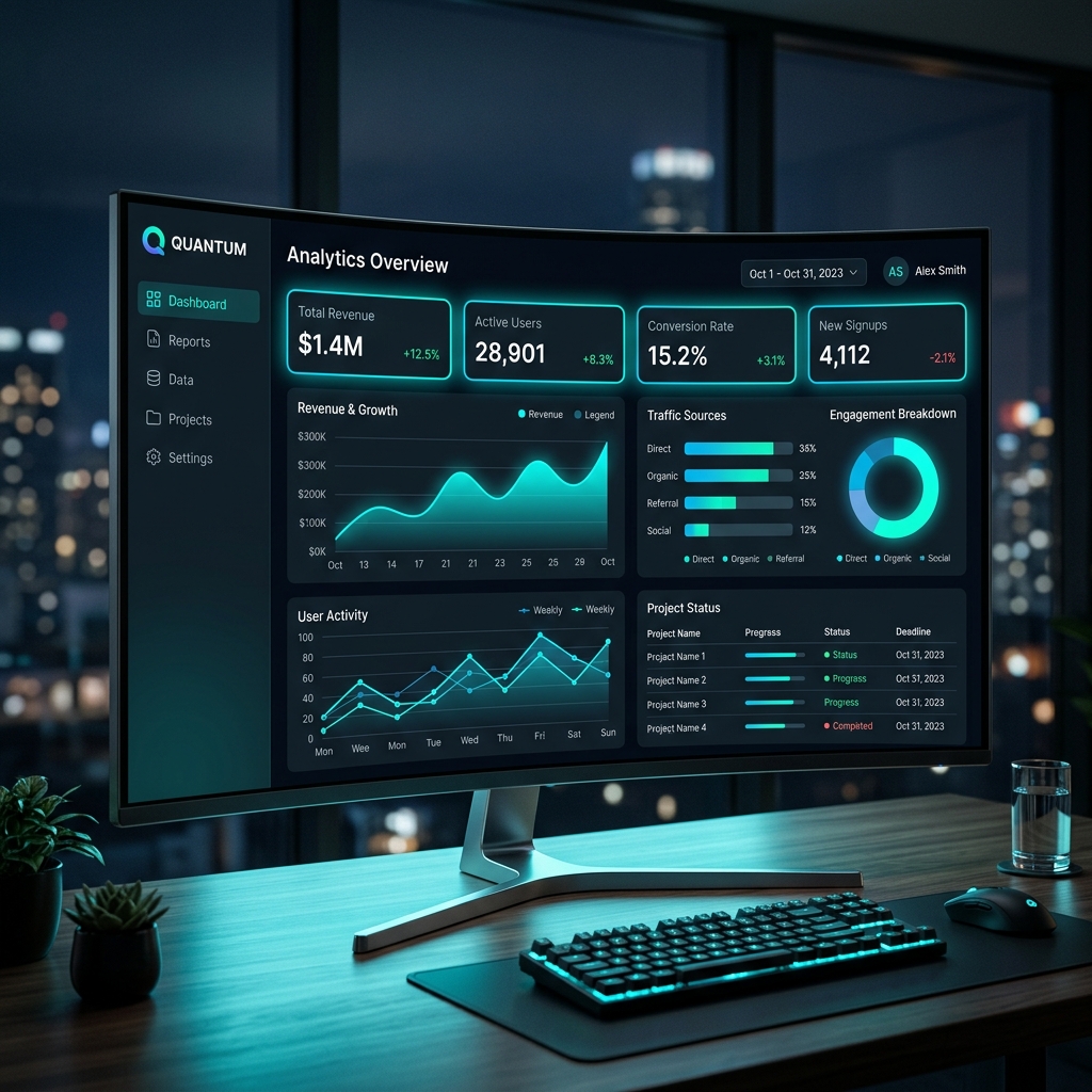 SaaS Dashboard